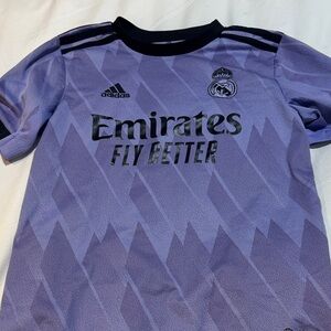 Adidas Kids Lavender Soccer Jersey
